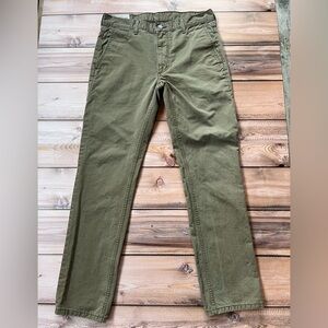 Levi's Men's Khaki Straight Jeans 34x32